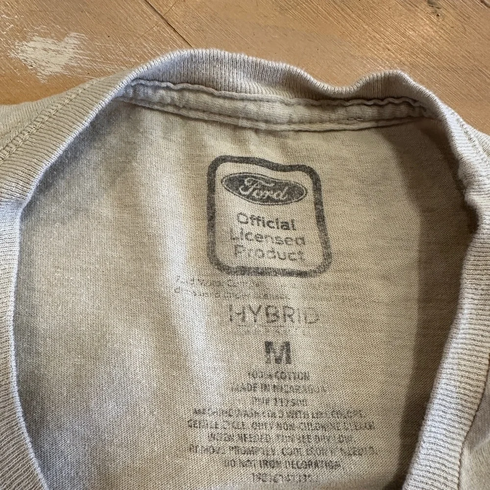 Ford Beige Graphic Tee with Dark Print - Picture 6 of 6